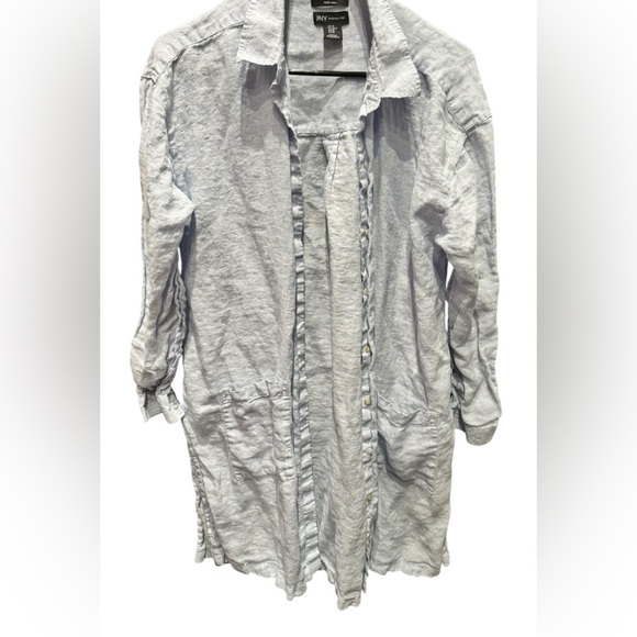 Jones New York Tops - JONES NY 100% Linen long Shirt MEDIUM